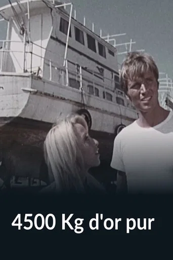 Movie poster for 4500 Kg d'or pur (1972)