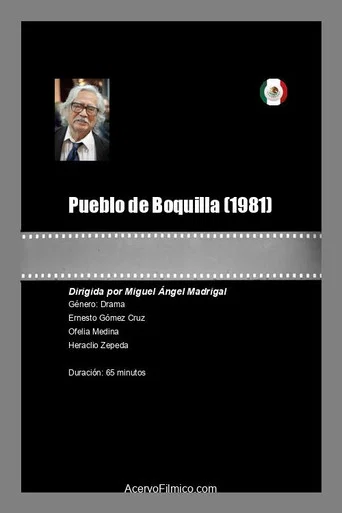 Movie poster for Pueblo de Boquilla (1981)