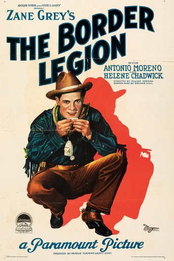 Movie poster for The Border Legion (1924)