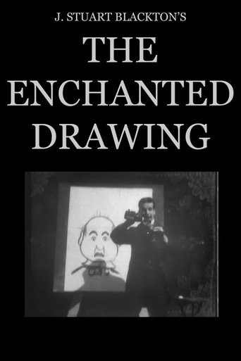 Movie poster for The Enchanted Drawing (1900)
