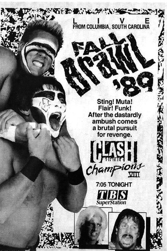 Movie poster for NWA Clash of The Champions VIII: Fall Brawl '89 (1989)