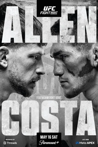 Movie poster for UFC Fight Night 276: Allen vs. Costa (2026)