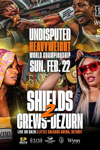 Movie poster for Claressa Shields vs. Franchon Crews-Dezurn (2026)