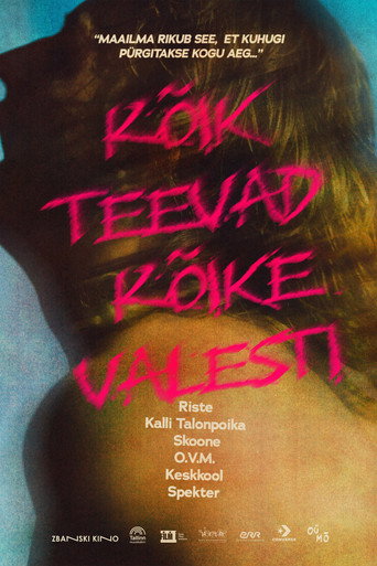 Movie poster for Everybody Is Doing Everything Wrong (New Estonian Punk) (2025)