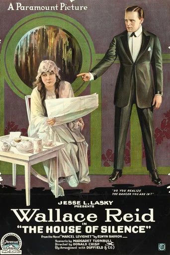Movie poster for The House of Silence (1918)