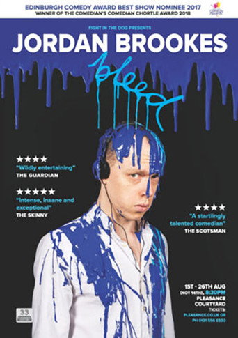Movie poster for Jordan Brookes: Bleed (2020)