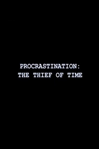 Movie poster for Procrastination: The Thief of Time (2020)