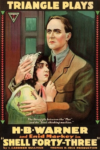Movie poster for Shell 43 (1916)