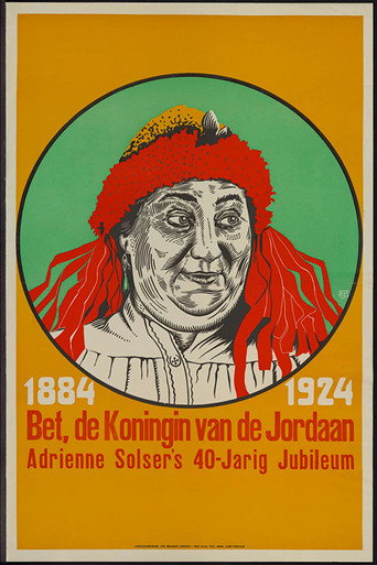 Movie poster for Bet, the Queen of the Jordaan (1924)