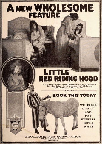 Movie poster for Little Red Riding Hood (1918)