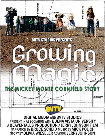 Movie poster for Growing Magic: The Mickey Mouse Cornfield Story (2019)