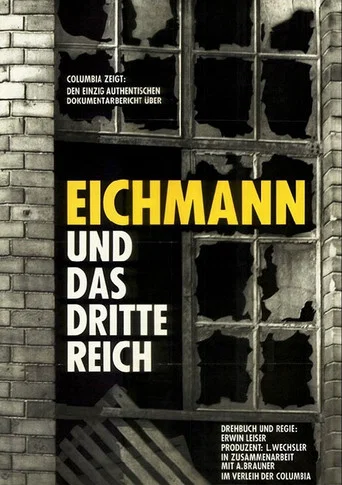 Movie poster for Eichmann and the Third Reich (1961)
