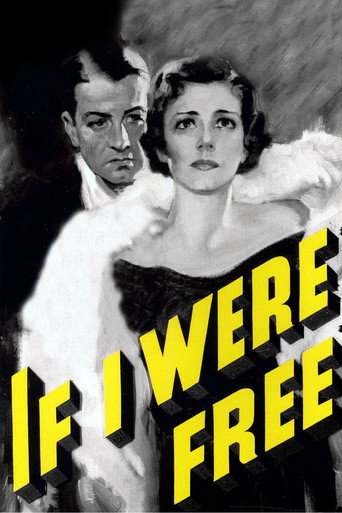 Movie poster for If I Were Free (1933)