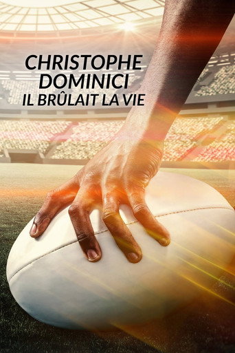 Movie poster for Christophe Dominici : il brûlait la vie (2023)