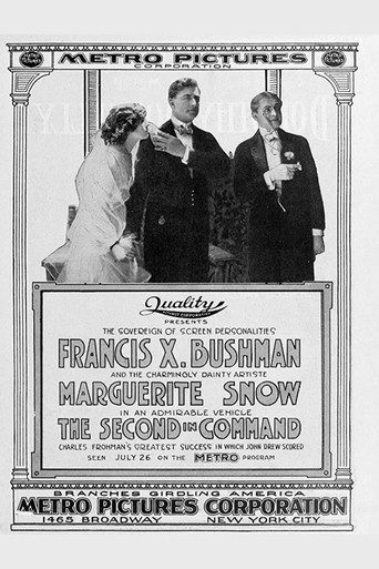 Movie poster for The Second in Command (1915)