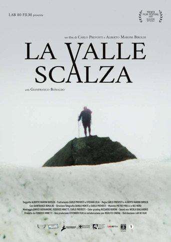 Movie poster for La valle scalza