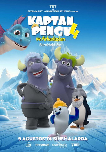 Movie poster for Kaptan Pengu ve Arkadaşları 4: Buzuldaki Sır (2024)