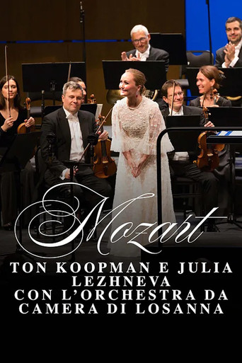 Movie poster for Mozart: Lausanne Chamber Orchestra Ton Koopman and Julia Lezhneva (2025)