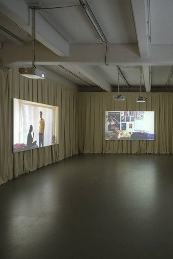 Movie poster for Art installation of ILOVERUSS