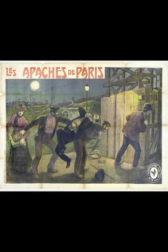 Movie poster for Les Apaches de Paris (1905)