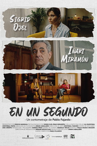 Movie poster for En un Segundo
