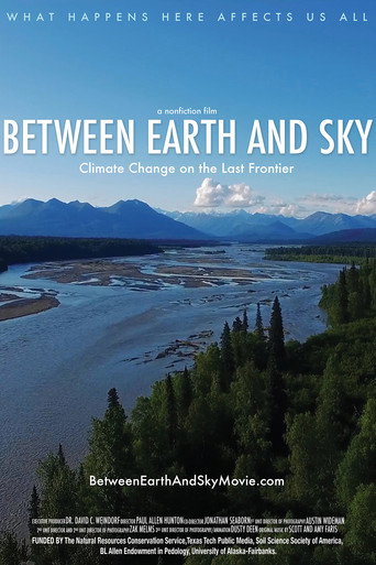 Movie poster for Between Earth and Sky: Climate Change on the Last Frontier (2016)