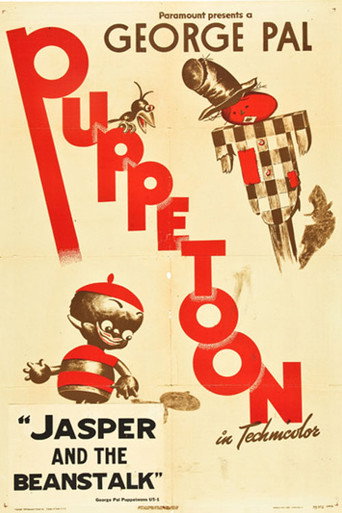 Movie poster for Jasper and the Beanstalk (1945)