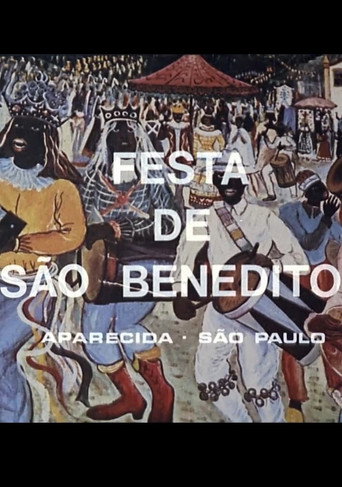 Movie poster for Festa de São Benedito (1975)