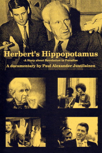 Movie poster for Herbert's Hippopotamus: Marcuse and Revolution in Paradise (1997)