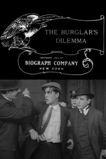 Movie poster for The Burglar’s Dilemma (1912)