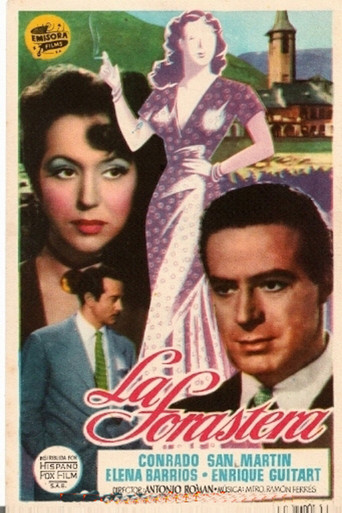 Movie poster for La forastera (1952)