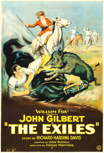 Movie poster for The Exiles (1923)