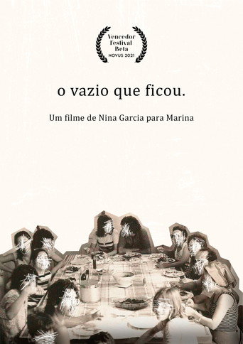 Movie poster for o vazio que ficou