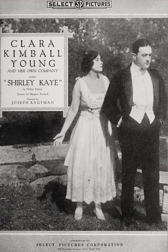 Movie poster for Shirley Kaye (1917)