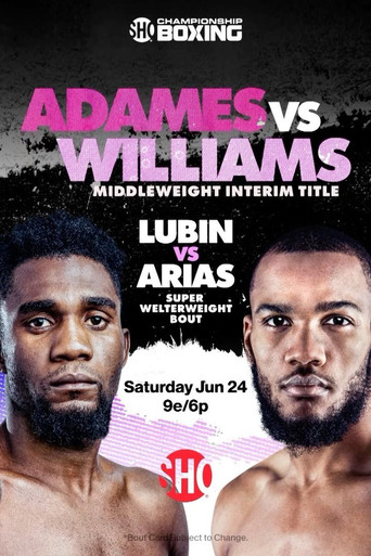Movie poster for Carlos Adames vs. Julian Williams (2023)