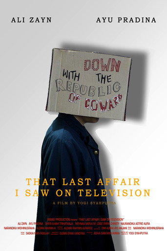 Movie poster for That Last Affair I Saw on Television (2019)