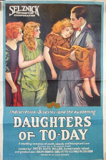 Movie poster for Daughters of Today (1924)