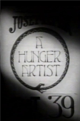 Movie poster for A Hunger Artist (1982)
