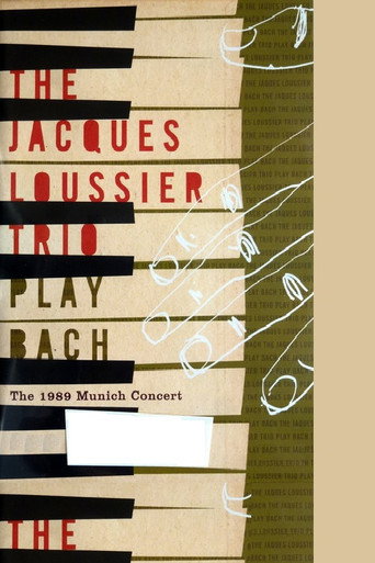 Movie poster for Jacques Loussier Trio - Play Bach - The 1989 Munich Concert (2006)