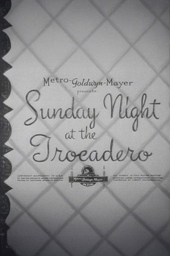 Sunday Night at the Trocadero poster