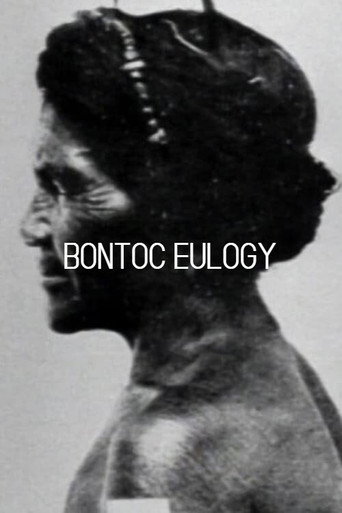 Movie poster for Bontoc Eulogy (1995)