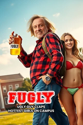 Movie poster for FUGLY: Ugly Guy Claps Hottest Girls on Campus