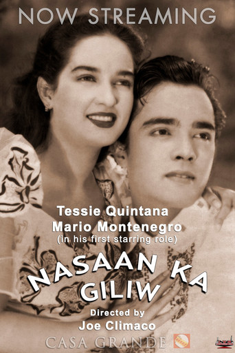 Movie poster for Nasaan Ka Giliw? (1951)