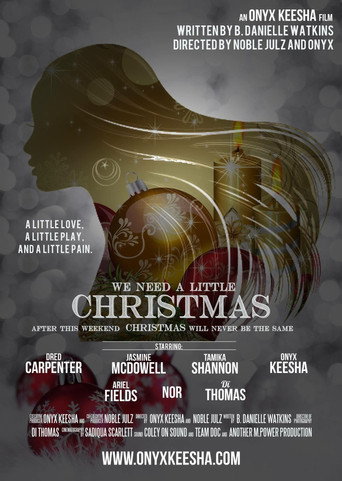 Movie poster for We Need A Little Christmas (2017)