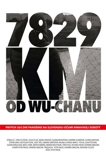 Movie poster for 7829 km od Wu-chanu (2021)