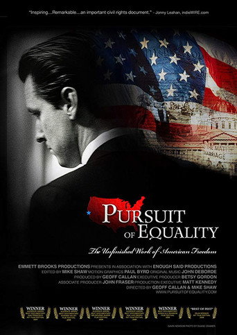 Movie poster for Pursuit of Equality (2005)