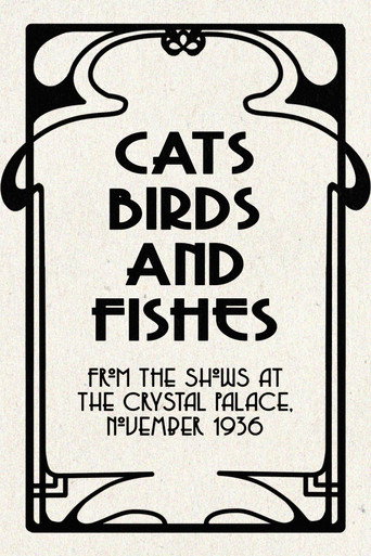 Movie poster for Cats, Birds and Fishes (1936)