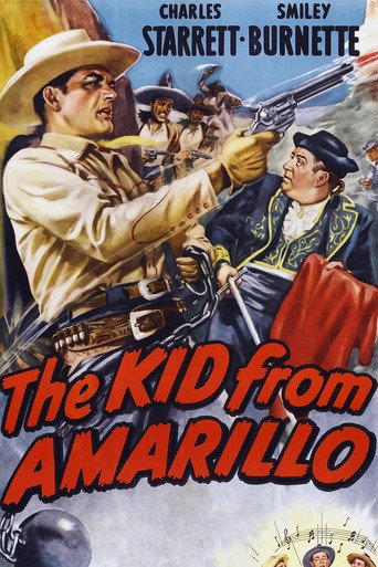 Movie poster for The Kid from Amarillo (1951)