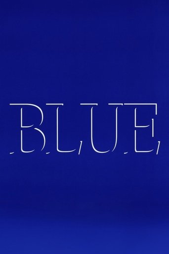 Blue poster
