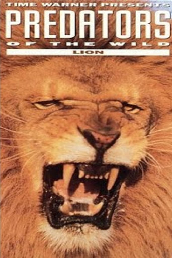 Movie poster for Predators of the Wild: Lion (1992)